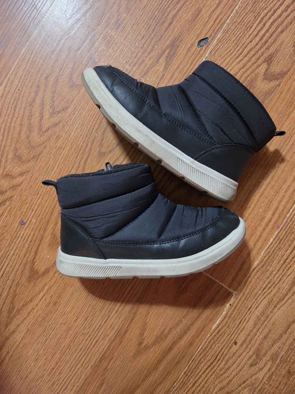 Warm Puffer Ankle Boots